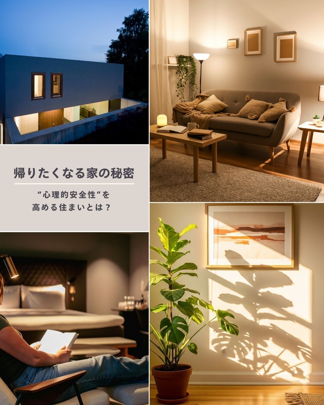 帰りたくなる家の秘密 "心理的安全性"を高める住まいとは？