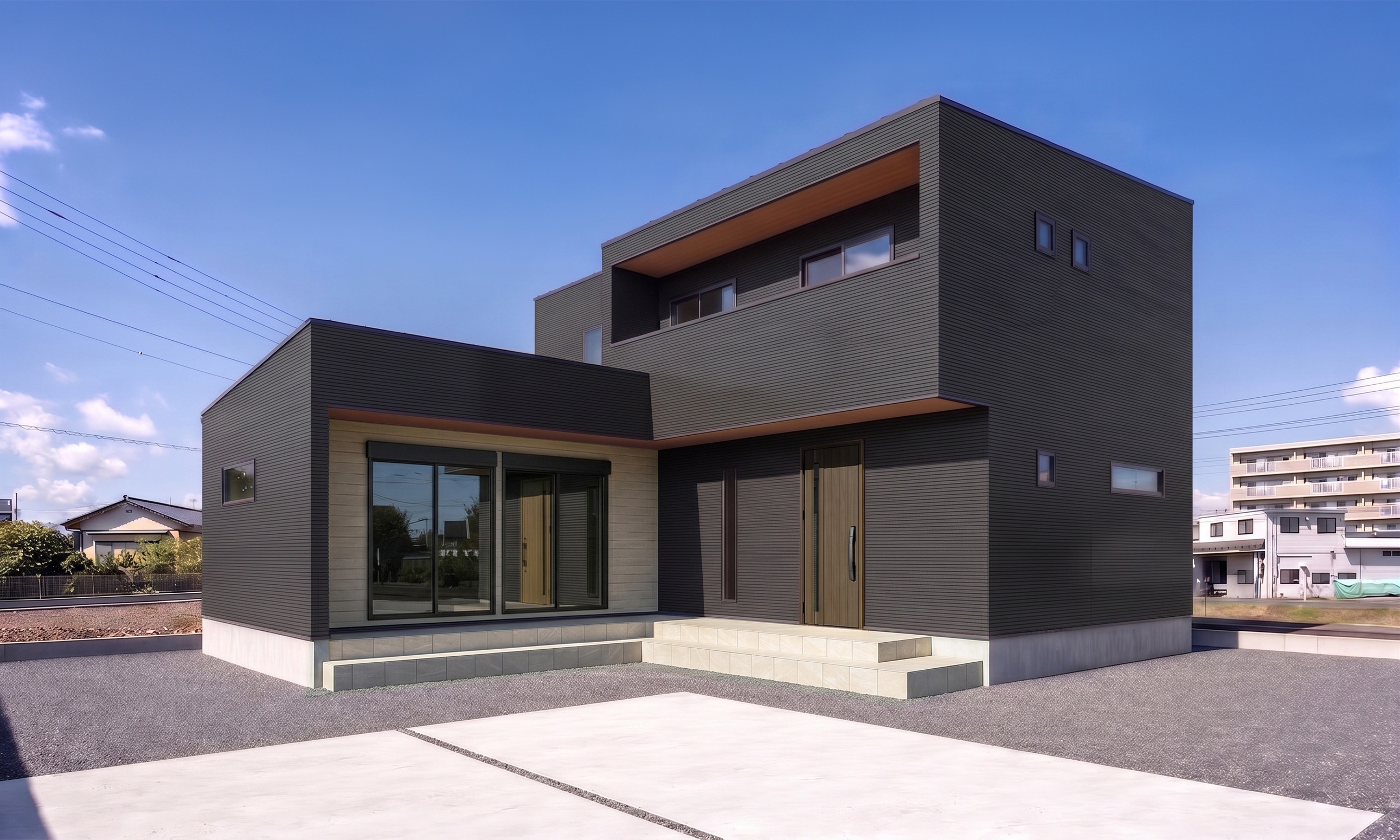 【太田市藤阿久町Ⅰ期B号棟｜新規建売】クロススクエアハウス